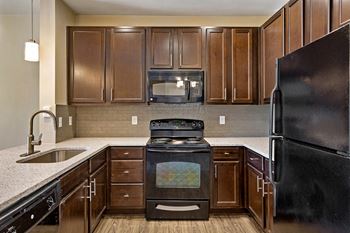 Black appliances